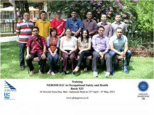 training NEBOSH IGC BATCH XIV