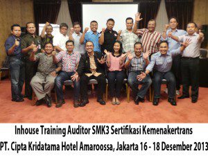 Training Auditor SMK3 Kemnaker