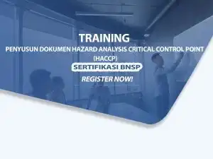 Penyusun Dokumen Hazard Analysis Critical Control Point (HACCP)
