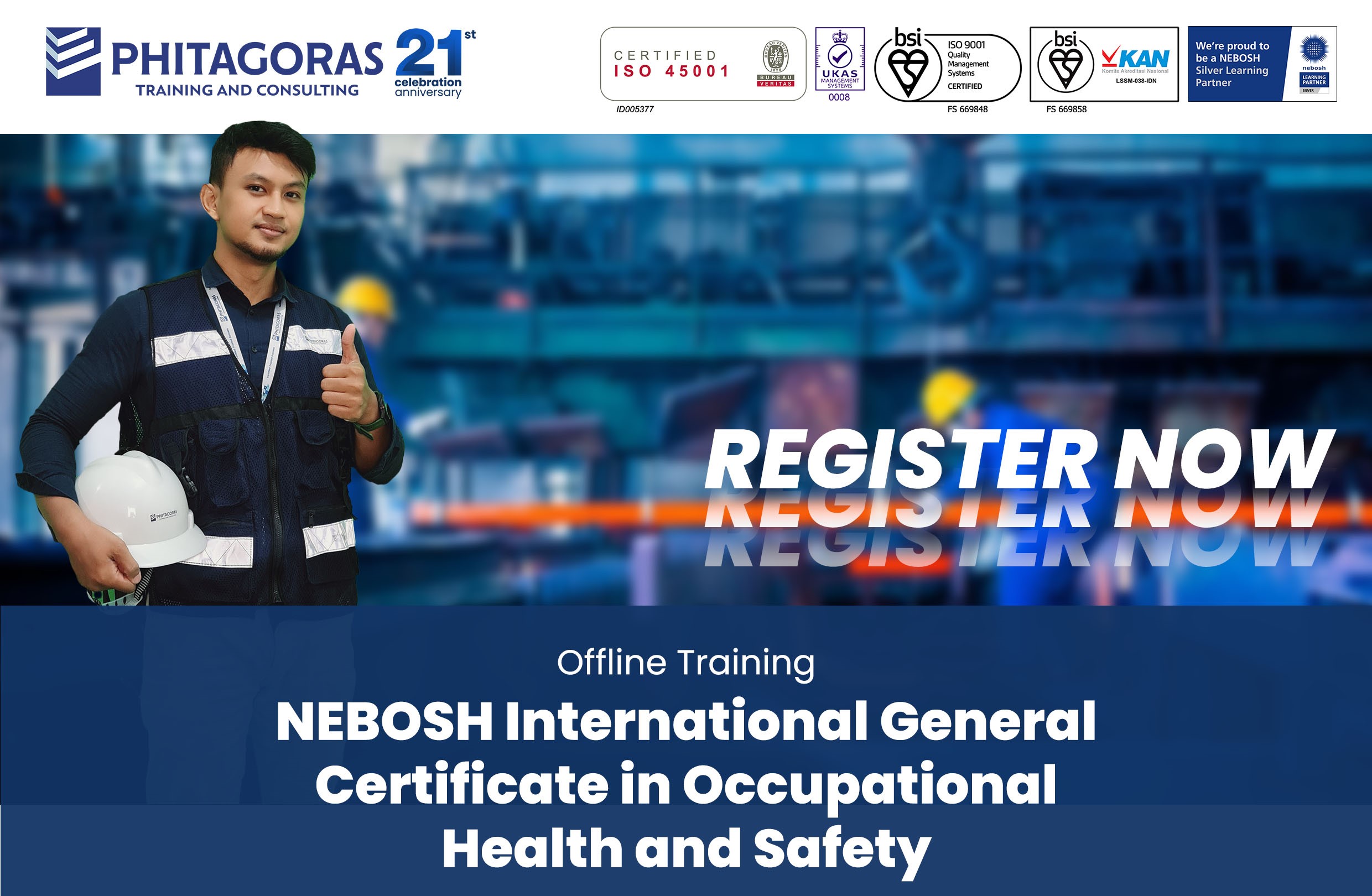 Training NEBOSH International General Certificate in Occupational Health and Safety