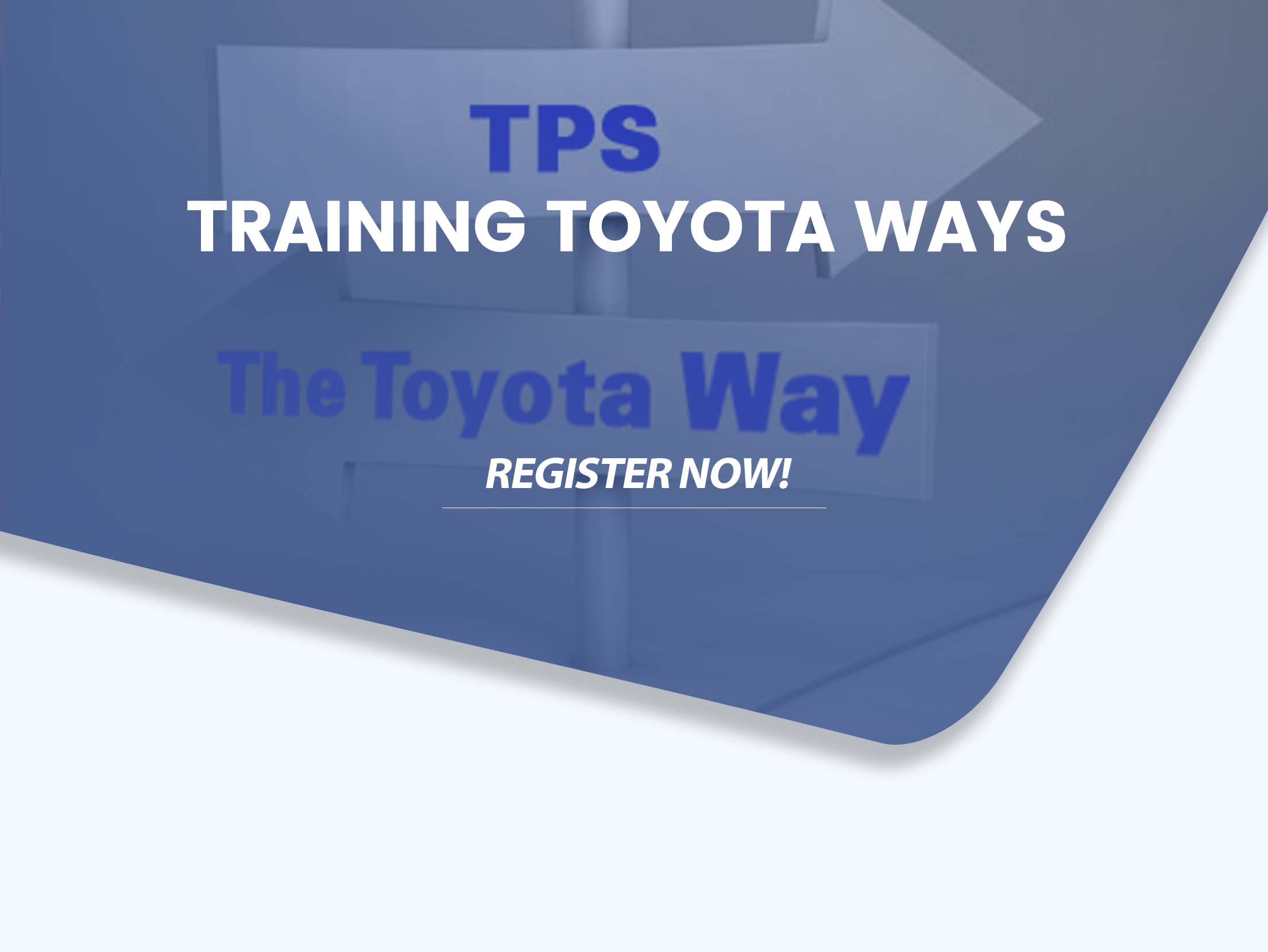 Training Toyota Ways