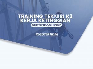 training teknisi k3 kerja ketinggian