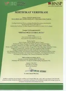 SERTIFIKAT ICCOSH - 2 MEI 2024