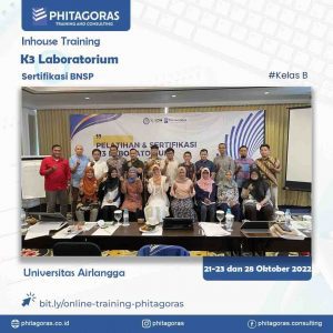 Inhouse K3 Laboratorium BNSP - Universitas Airlangga (Kelas A)