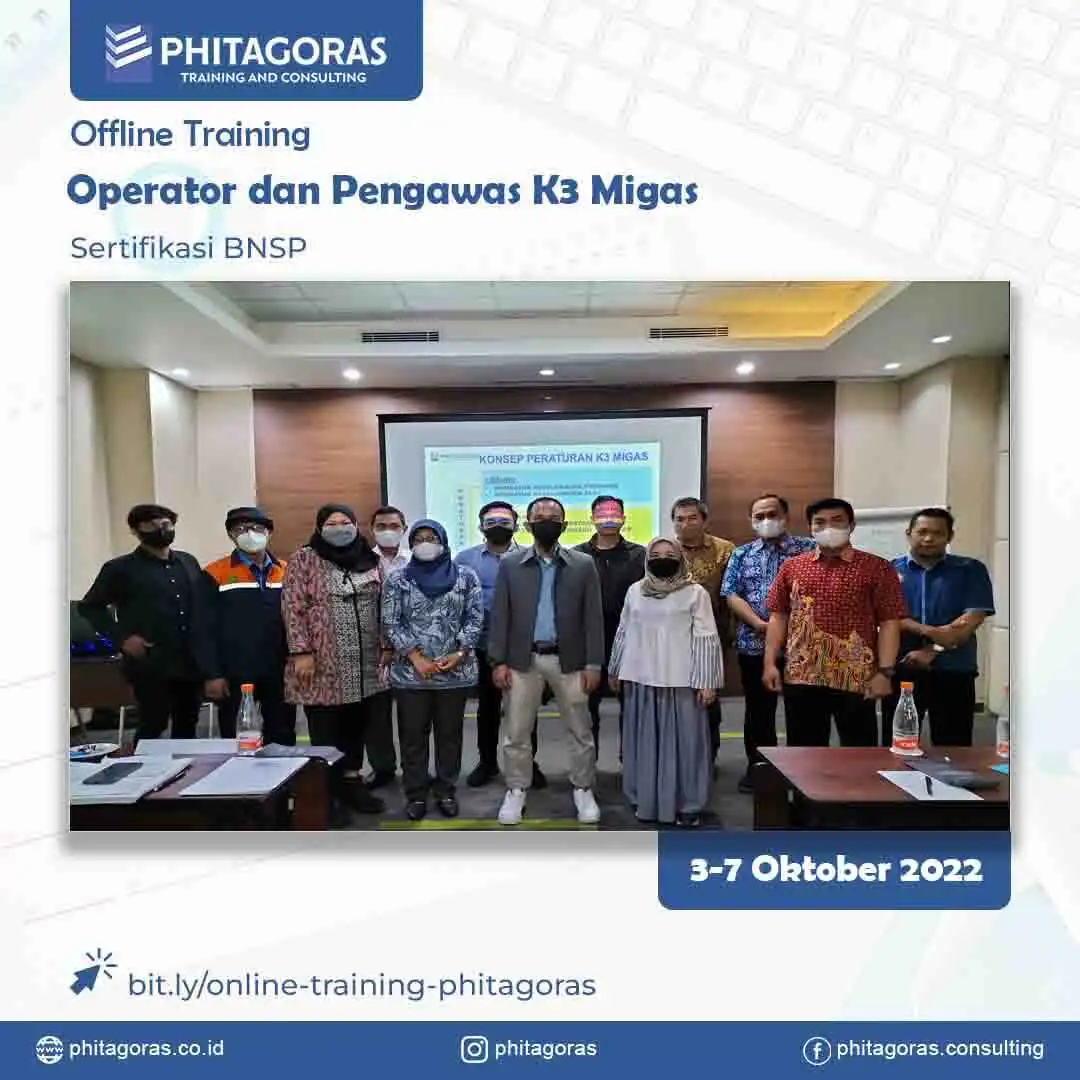 Offline Training Operator dan Pengawas K3 Migas Sertifikasi BNSP