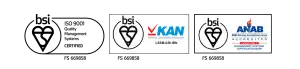 Logo BSI ISO 9001