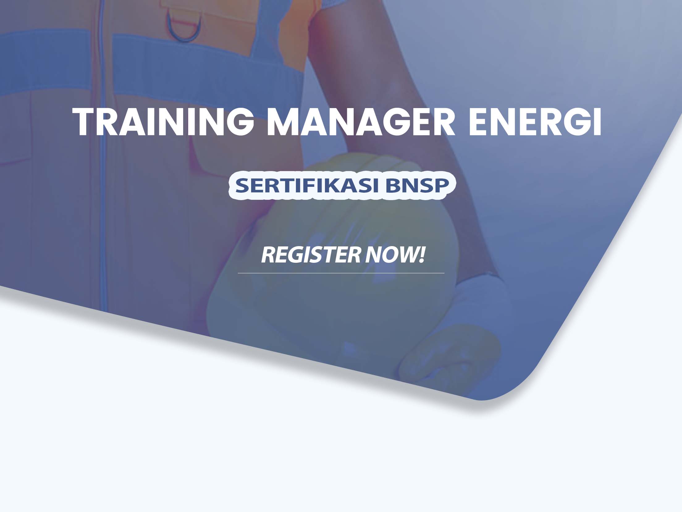 Training Manager Energi
