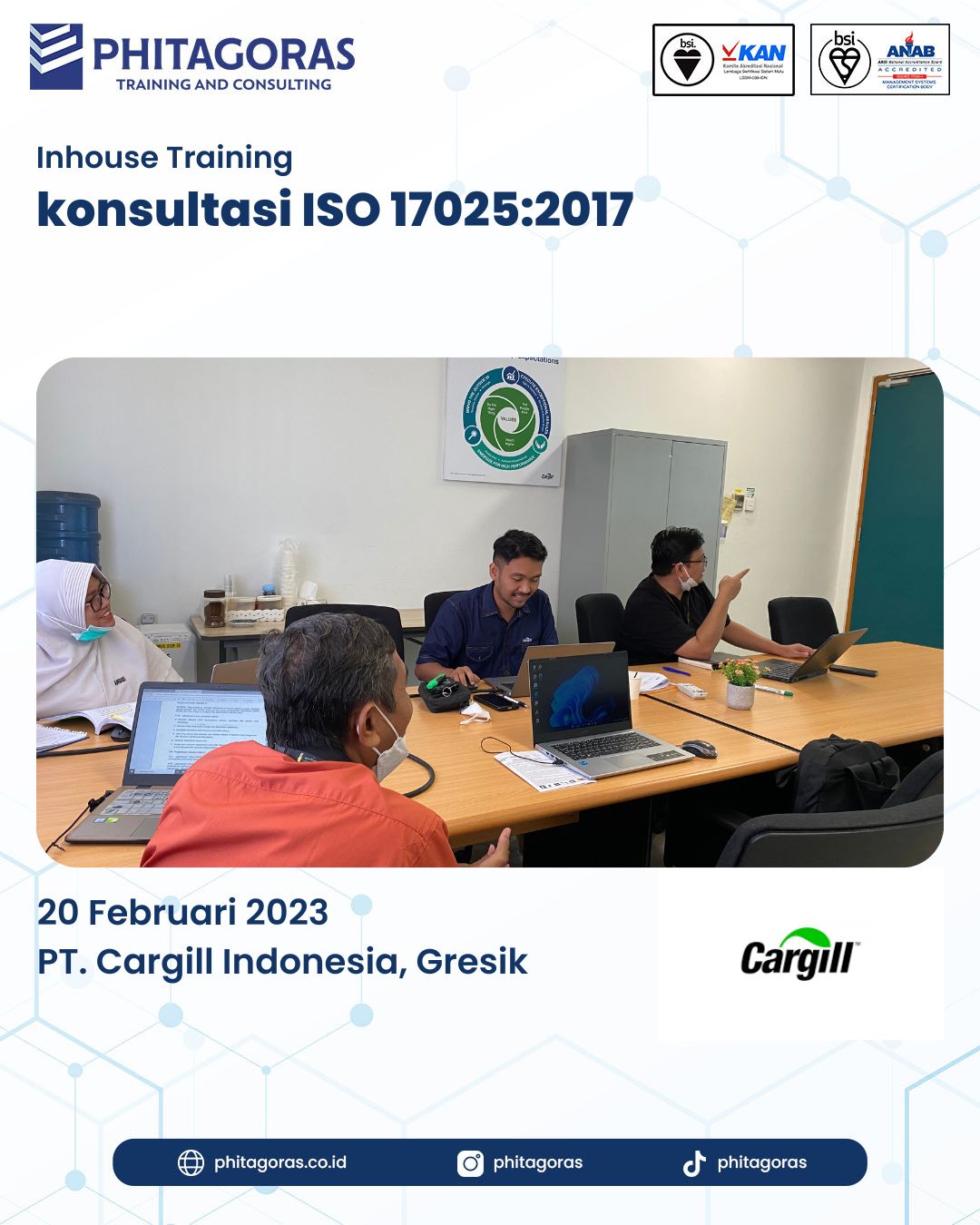 Inhouse Training konsultasi ISO 17025:2017