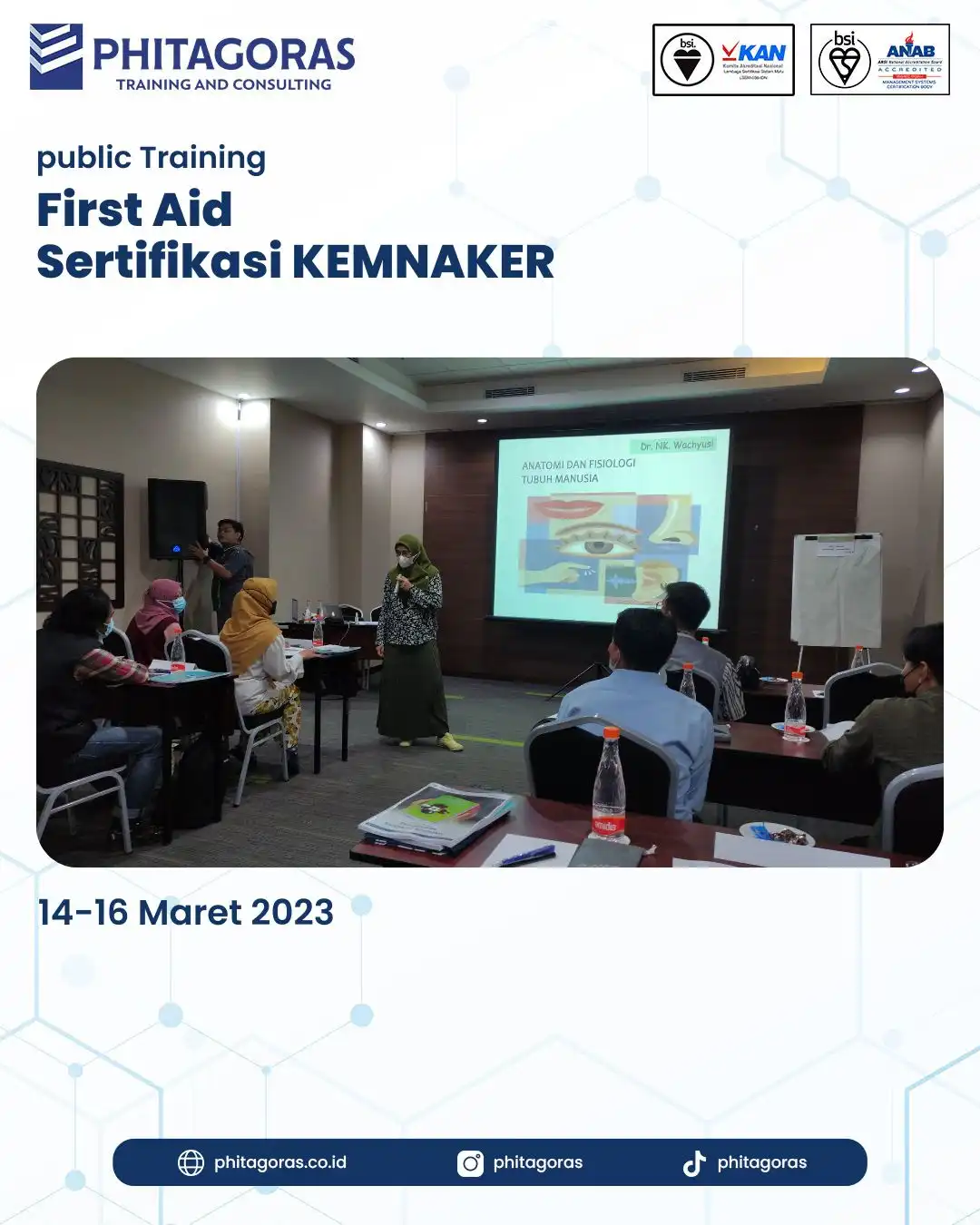 Public Training First Aid Sertifikasi KEMNAKER