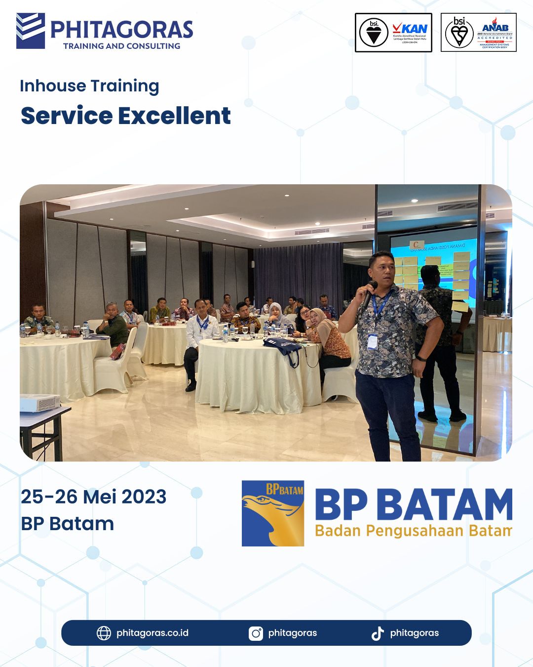 Inhouse Service Excellent - BP Batam
