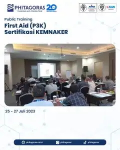 Public Training First Aid (P3K) Sertifikasi KEMNAKER