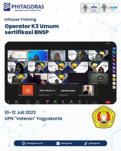 Inhouse Training Operator K3 Umum Sertifikasi BNSP - UPN "Veteran" Yogyakarta
