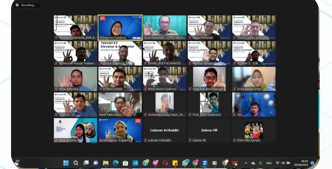 Inhouse Training Teknisi K3 Elevator & Eskalator Sertifikasi KEMNAKER - PT Angkasa Pura II