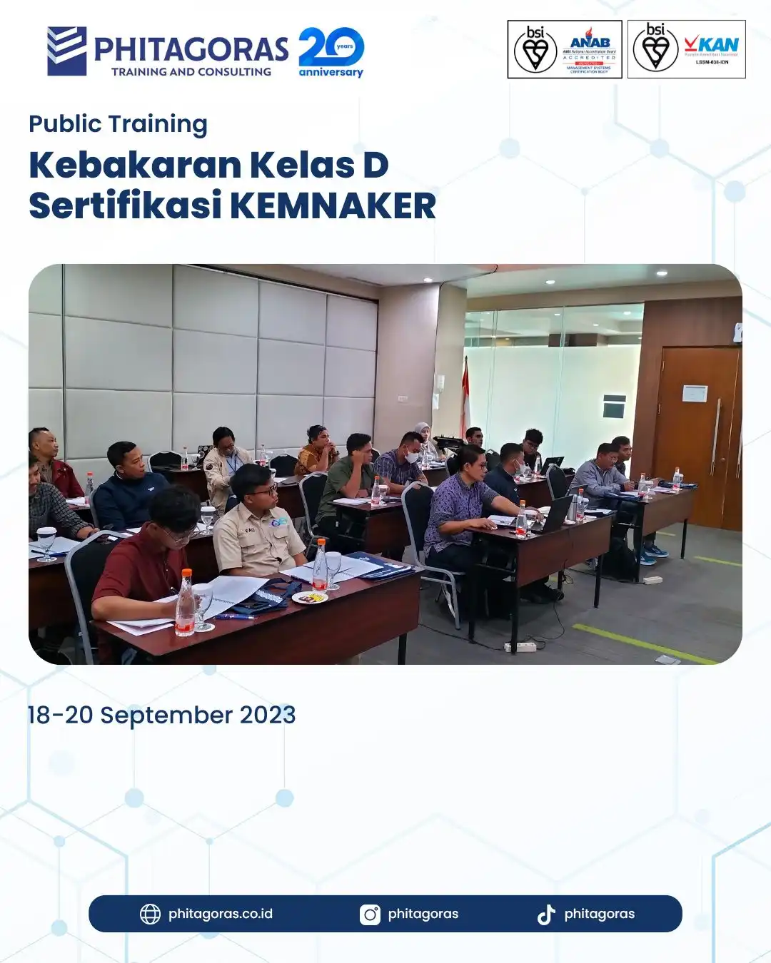 Public Kebakaran Kelas D Sertifikasi KEMNAKER