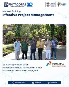 Inhouse Training Effective Project Management - PT Pertamina Hulu Kalimantan Timur
