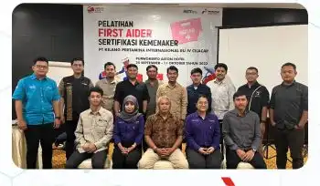 Inhouse Training P3K (First Aid) Sertifikasi KEMNAKER - PT Kilang Pertamina Internasional Unit Cilacap