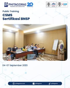 Public Training CSMS (Contractor Safety Management System) Sertifikasi BNSP