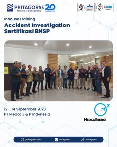 Inhouse Training Accident Investigation Sertifikasi BNSP - PT Medco E & P Indonesia