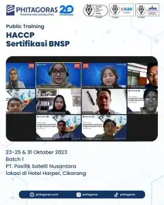 Public Training HACCP Sertifikasi BNSP
