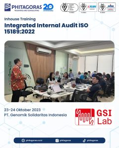 Inhouse Training Integrated Internal Audit ISO 15189:2022 - PT. Genomik Solidaritas Indonesia