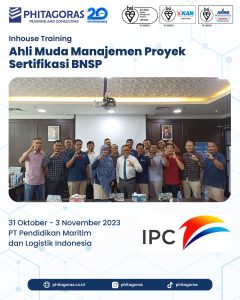 Inhouse Training Ahli Muda Manajemen Proyek Sertifikasi BNSP - PT Pendidikan Maritim dan Logistik Indonesia