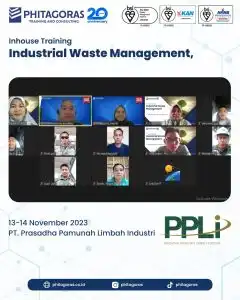 Inhouse Training Industrial Waste Management - PT. Prasadha Pamunah Limbah Industri