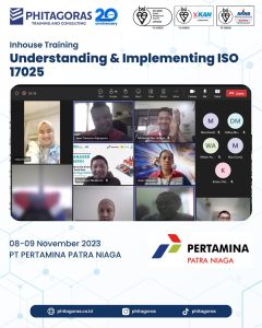 Inhouse Training Understanding & Implementing ISO 17025 - PT PERTAMINA PATRA NIAGA