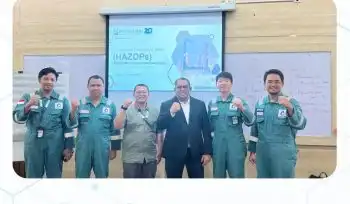 Inhouse Training HAZOP Sertifikasi BNSP - PT Badak LNG, Bontang