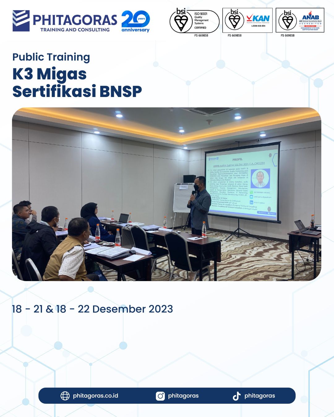 Public Training K3 MIGAS Sertifikasi BNSP