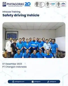 Inhouse Training Safety Driving Vehicle - PT Changsin Indonesia