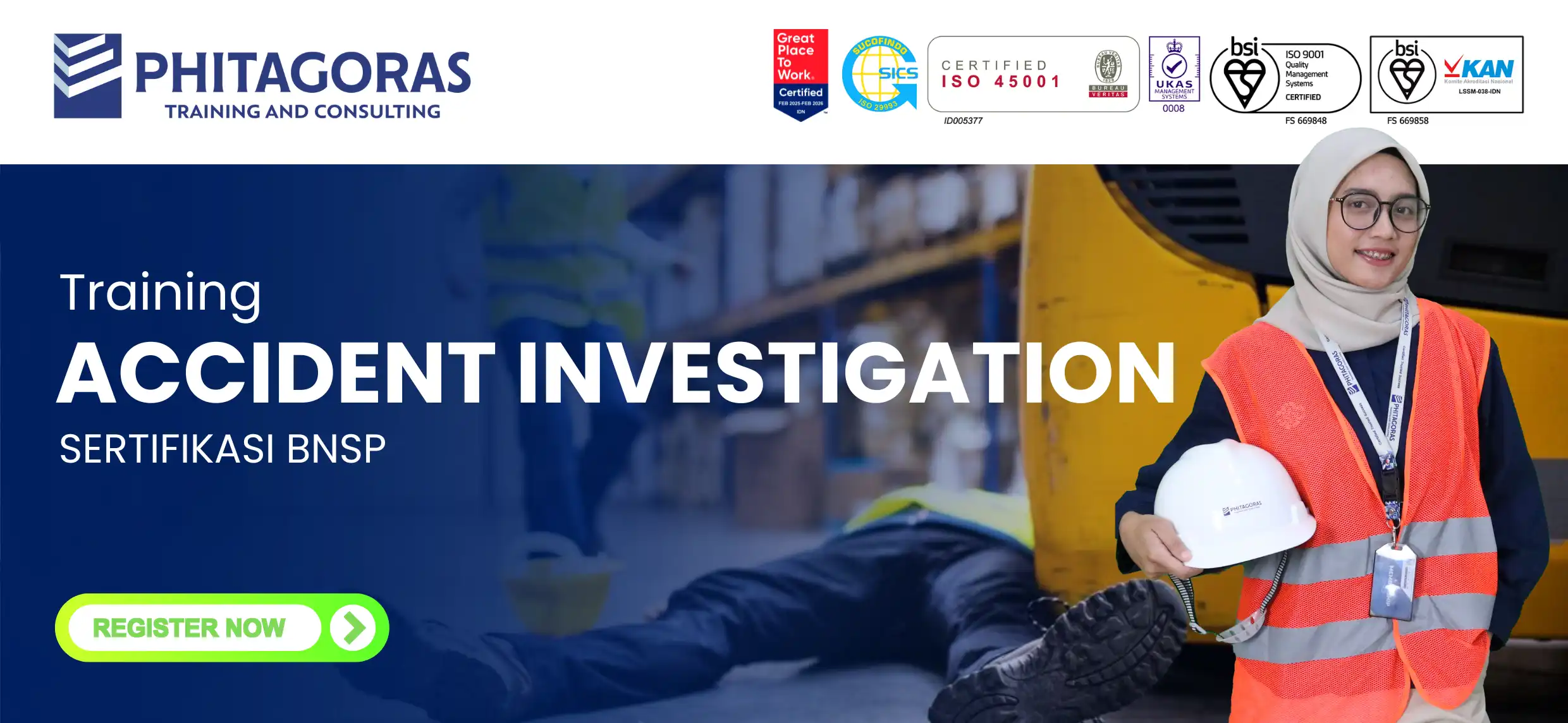Training Accident Investigation Sertifikasi BNSP
