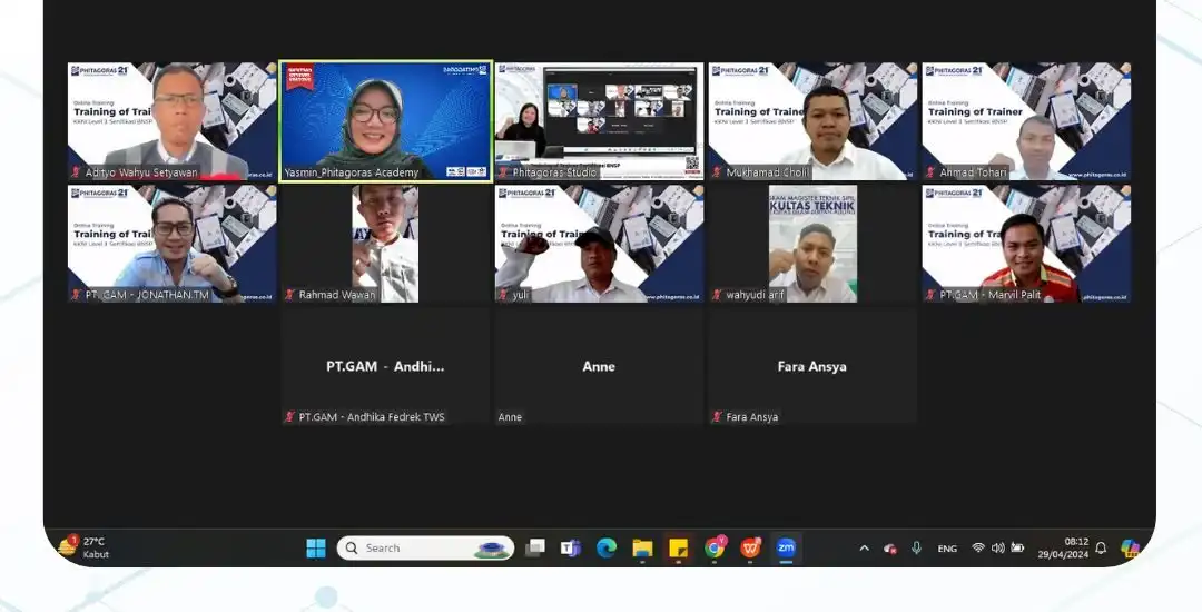 Public Training Of Trainer Sertifikasi BNSP 29-30 & 3 Mei 2024