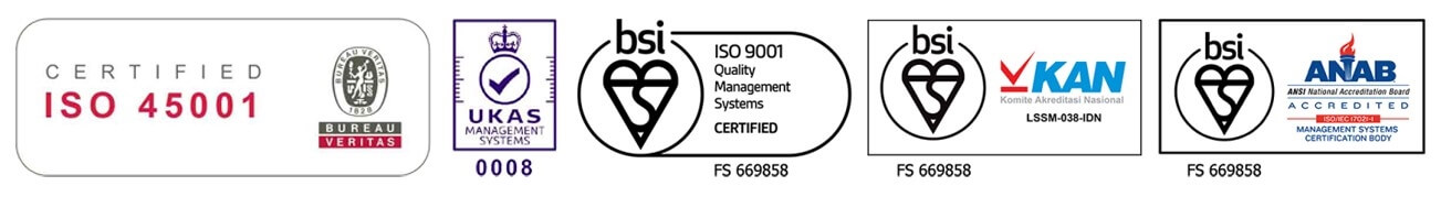 Logo BSI ISO 9001