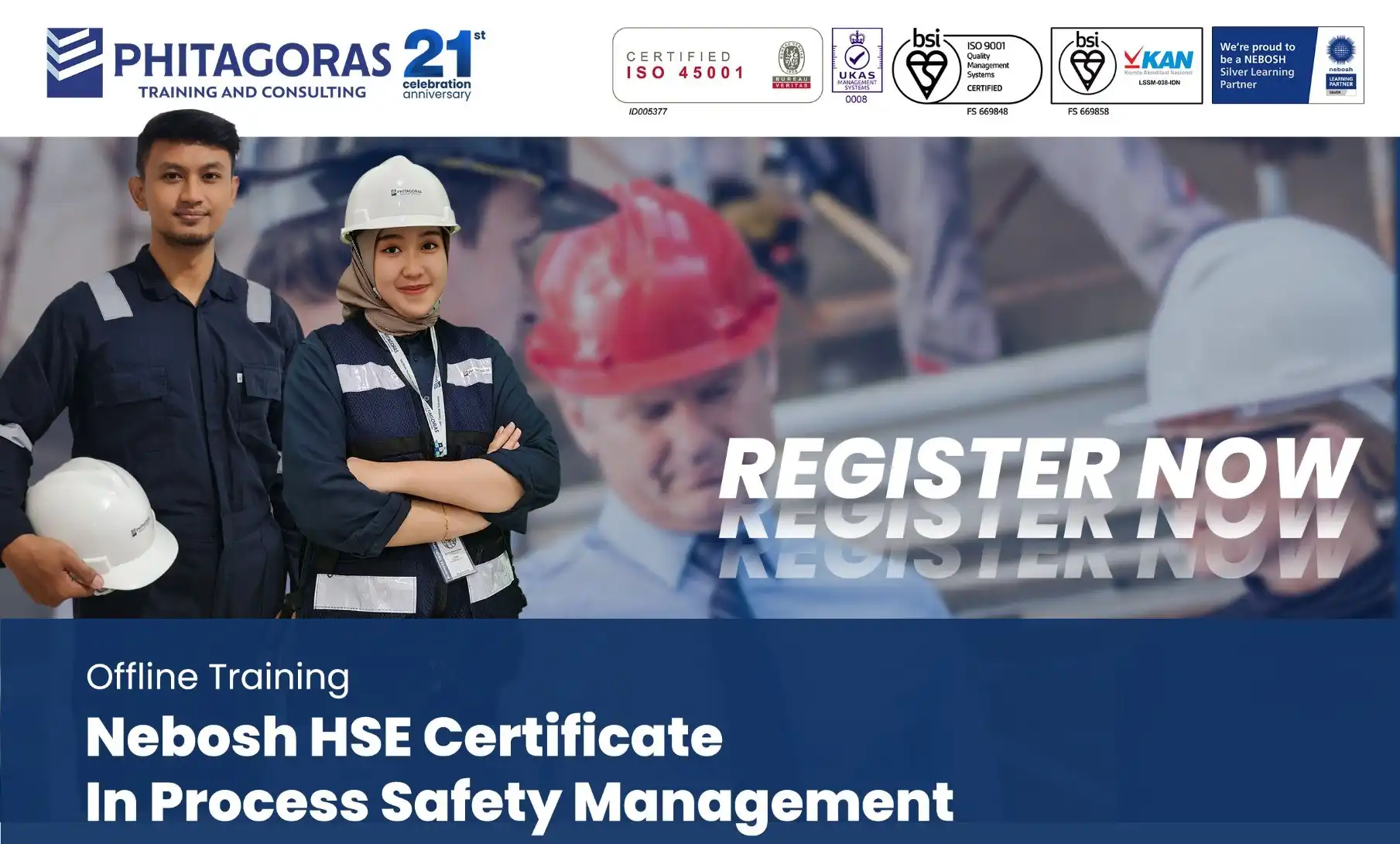 Training NEBOSH HSE Certificate in Process Safety Management