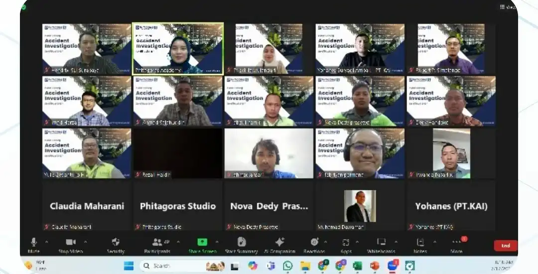 Public Training Accident Investigation Sertifikasi BNSP Tanggal 17 - 18 & 22 Juli 2024