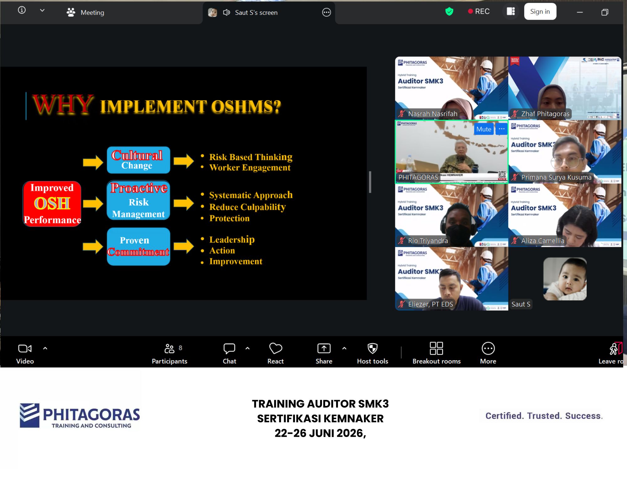 PGD - IHT - Offline - Auditor SMK3 Kemnaker, PT Pelindo Terminal Petikemas, 21-25 September 2026