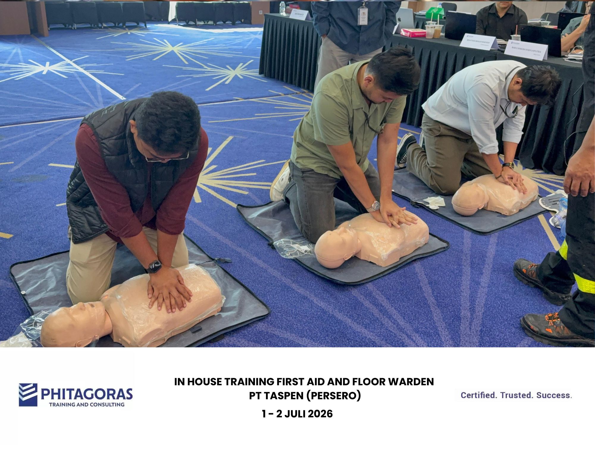 PGD - Offline - Jakarta - IHT First Aid and Floor Warden, PT TASPEN (Persero), 1 - 2 Juli 2026