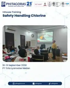 Inhouse Training Safety Handling Chlorine - PT Tirta Lyonnaise Medan Tanggal 18-19 September 2024