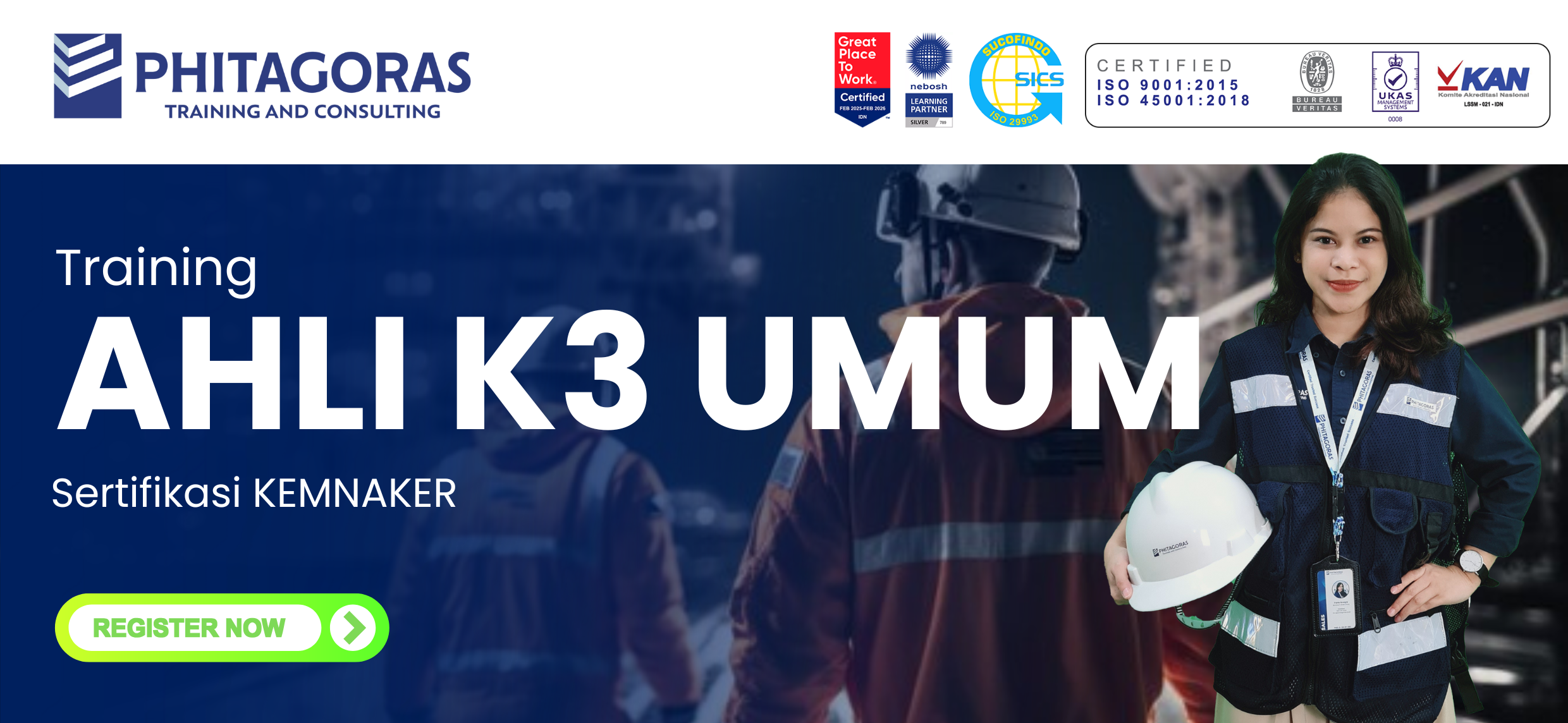 Ahli k3 umum Sertifikasi KEMNAKER