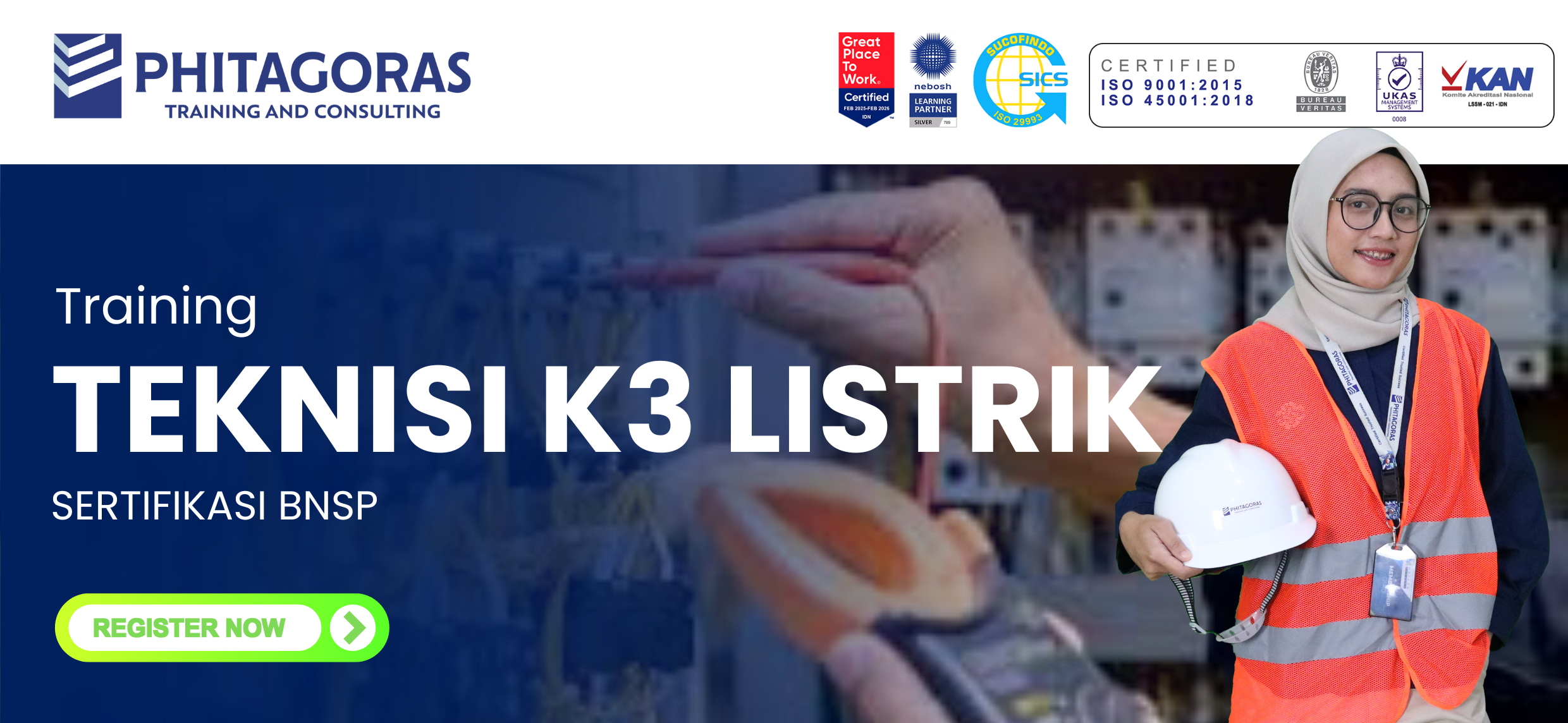 Training Teknisi K3 Listrik BNSP