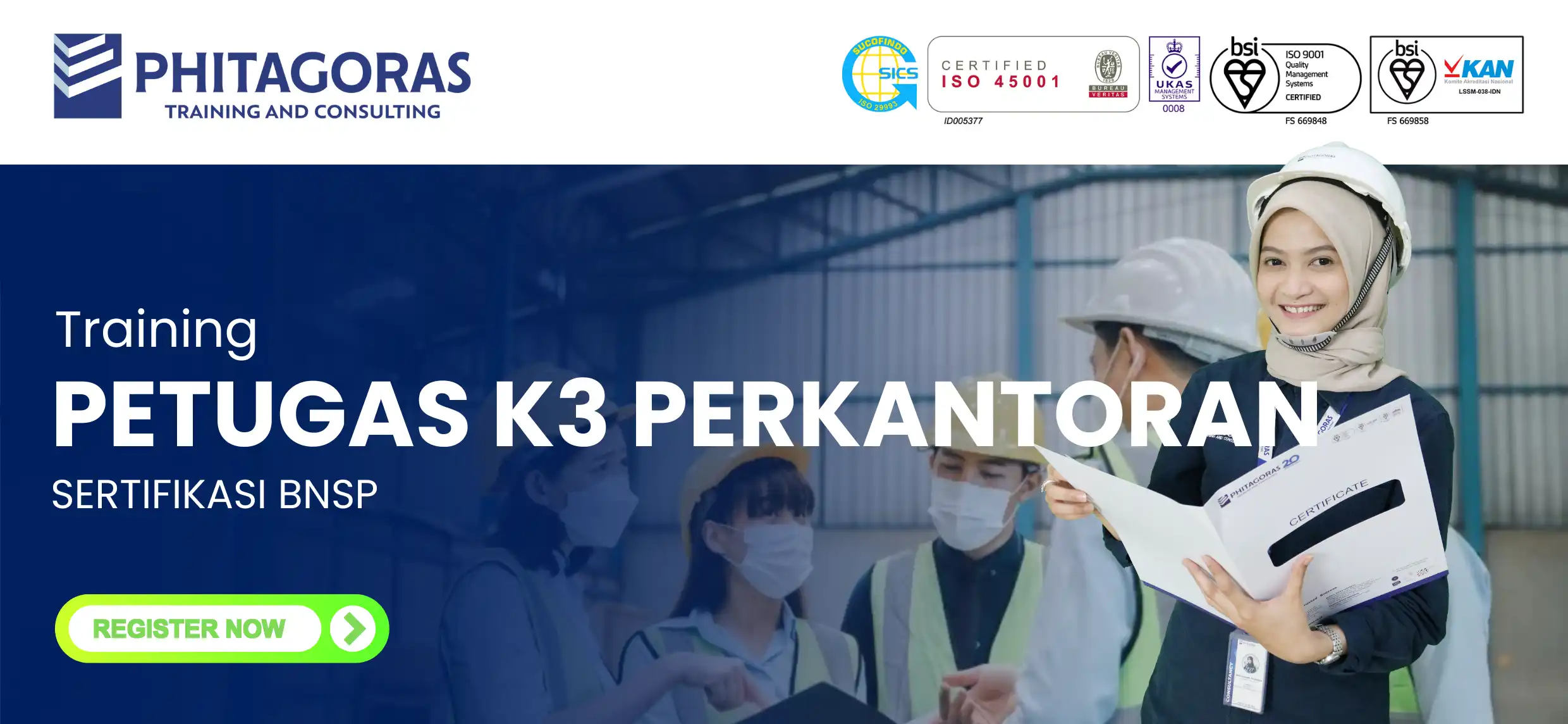 Petugas K3 Perkantoran Sertifikasi BNSP
