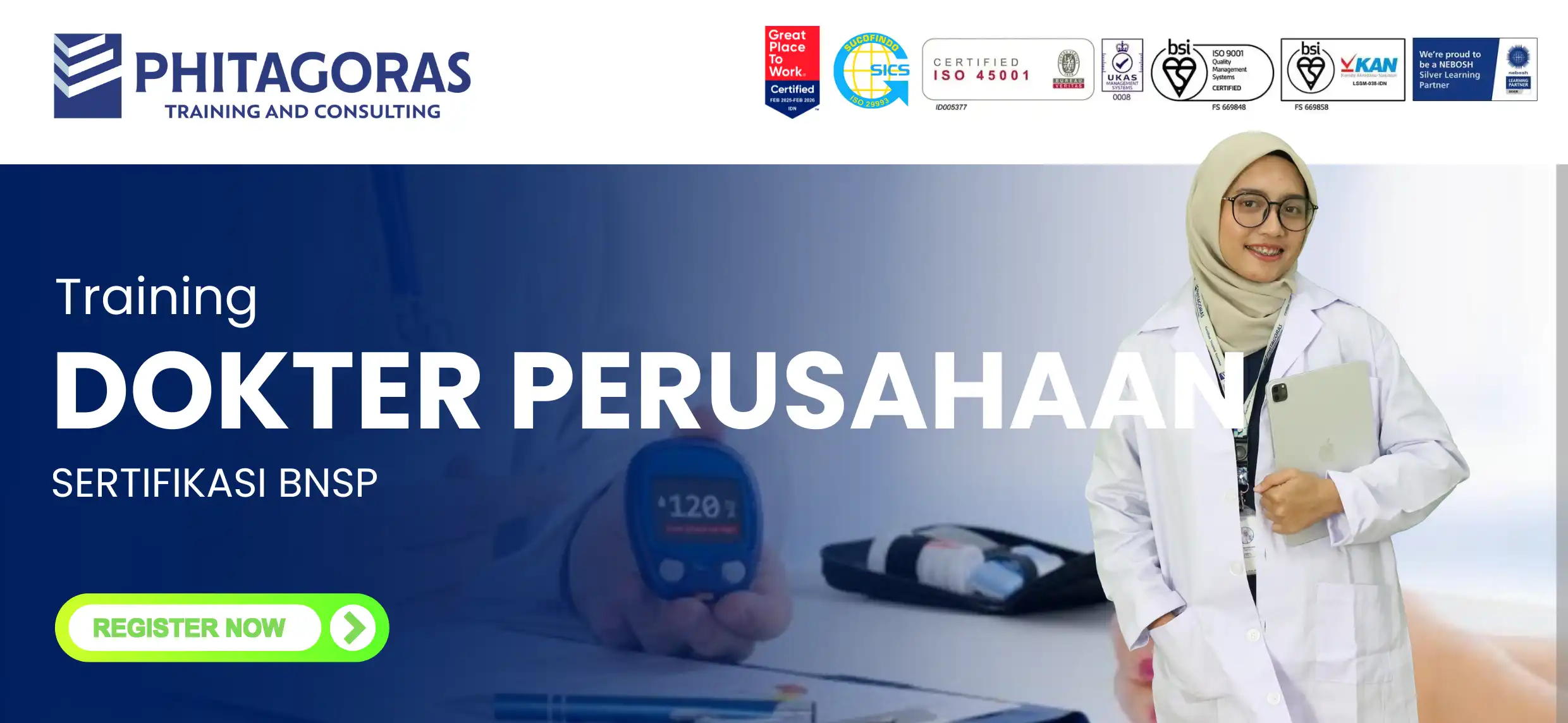 Pelatihan Dokter Perusahaan Sertifikasi BNSP