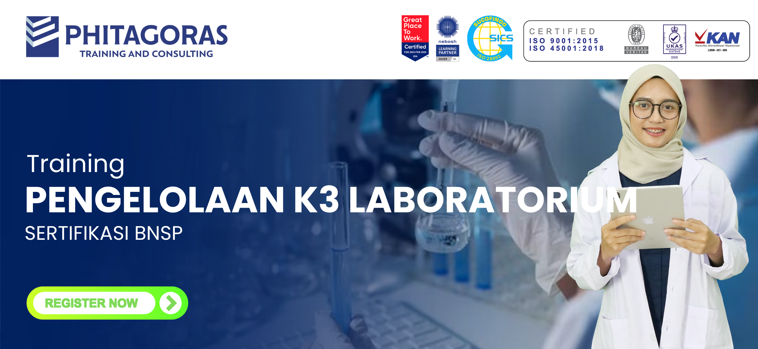 Training Pengelolaan K3 Laboratorium BNSP