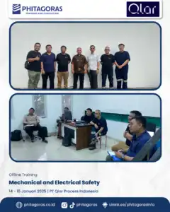 Inhouse Training Mechanical and Electrical Safety, PT Qlar Process Indonesia (14 - 15 Januari 2025)