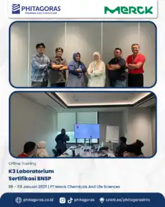 K3 Laboratorium Sertifikasi BNSP, PT Merck Chemicals And Life Sciences ( 6 - 9 Januari 2025)