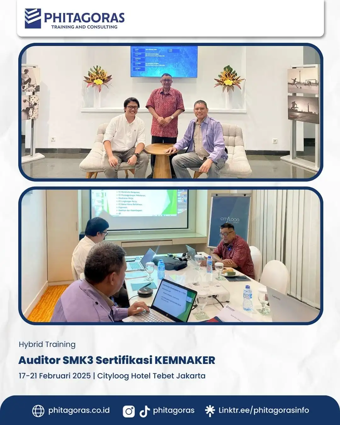Pelatihan Auditor SMK3 Sertifikasi KEMNAKER