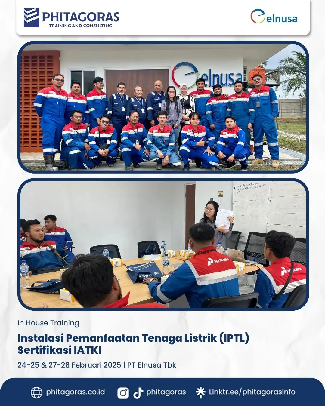 Instalasi Pemanfaatan Tenaga Listrik (IPTL) Sertifikasi IATKI