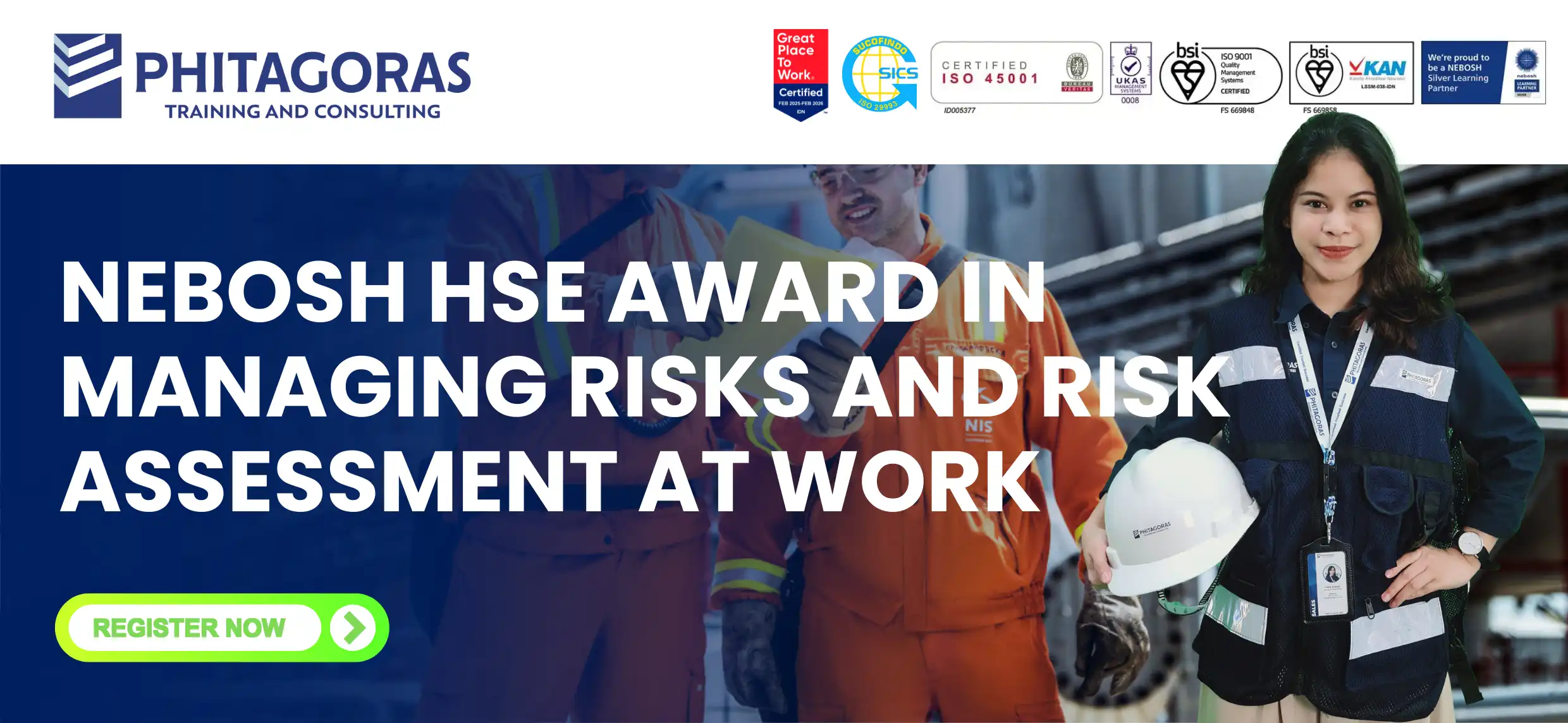 NEBOSH HSE Award in Managing Risks and Risk Assessment at Work