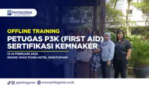 Pelatihan Petugas P3K (First Aid) Sertifikasi KEMNAKER 12-14 Februari 2025