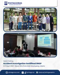 Hybrid Training Accident Investigation Sertifikasi BNSP, Grand Whiz Poins Hotel Simatupang Jakarta (14-16 April 2025)